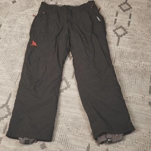 Legion men's black snow pants size Large